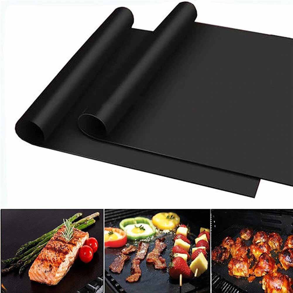 Reusable Washable Grill Sheet for Electric Oven Grill Barbecue Kindlyperson Grill Mats for Outdoor Grill 1PC Nonstick BBQ Grill Mat Heat Resistant Grill Barbecue Mat 