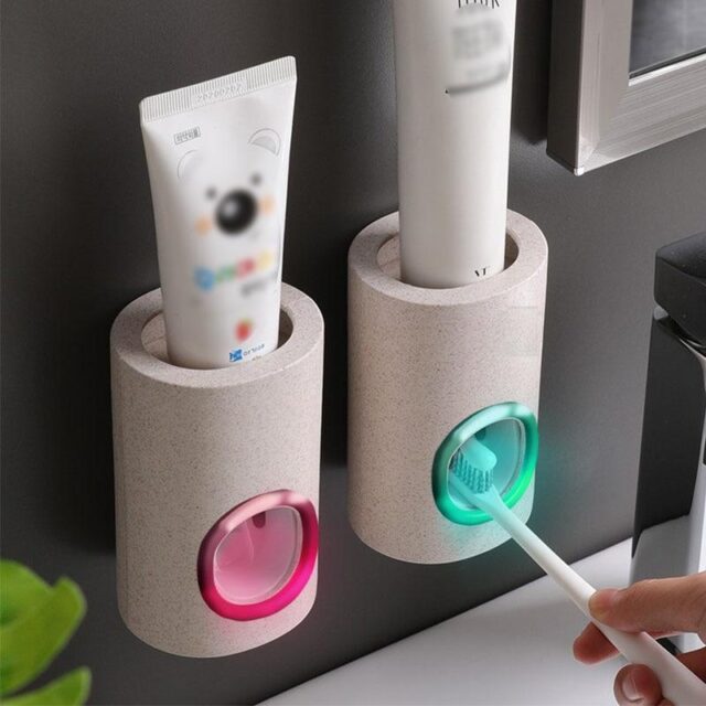 Automatic Dust-Proof Toothpaste Dispenser